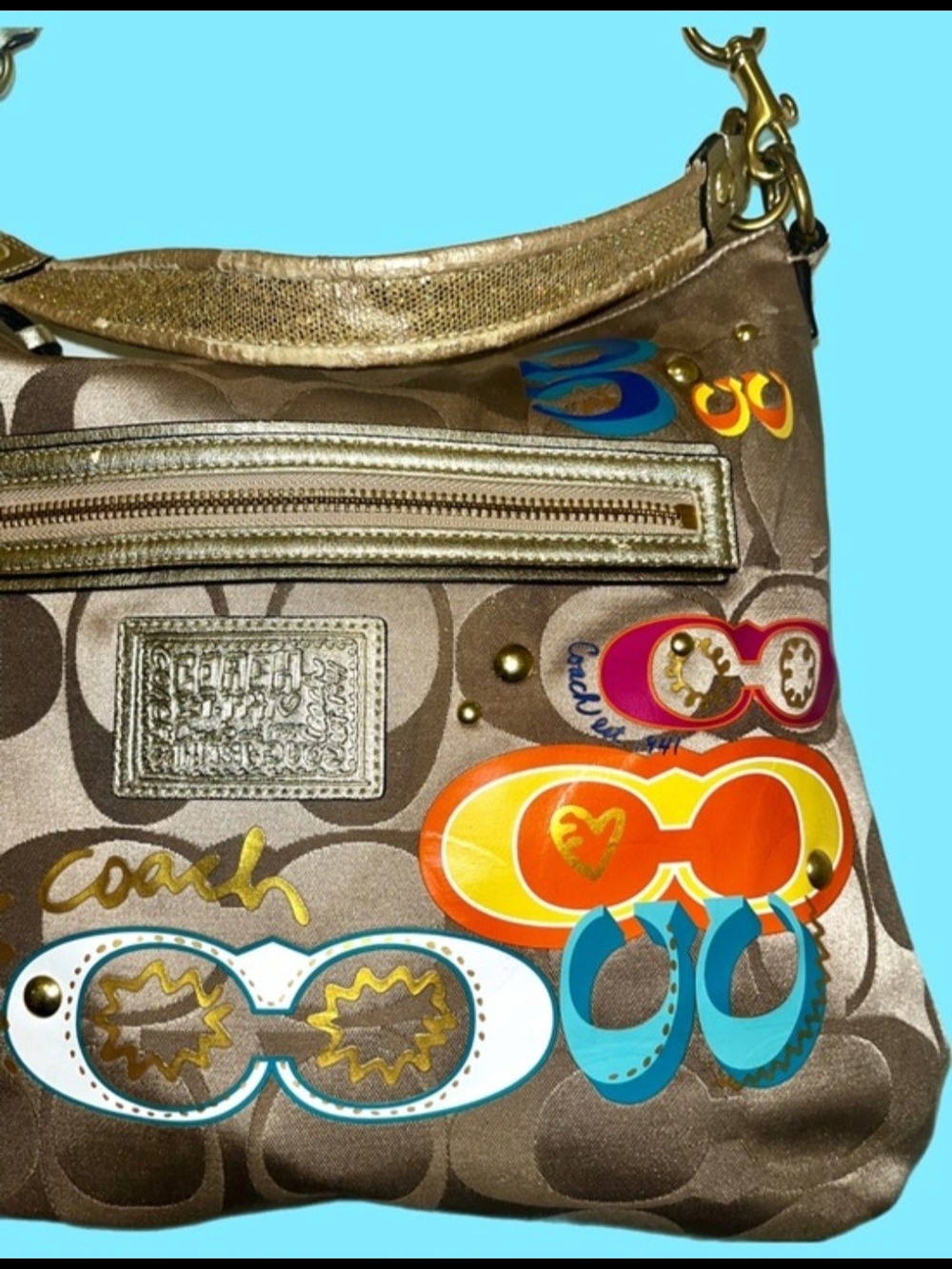 Coach Daisy POPPY C Hobo Bag - Picture 3 of 6